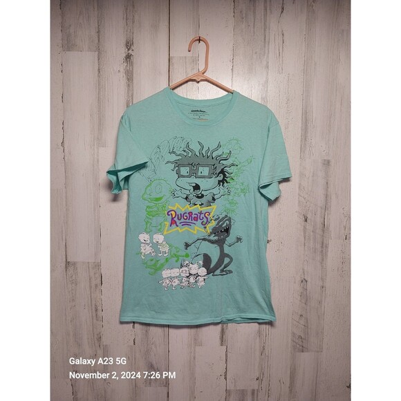 Nickelodeon- Rugrats Lic. OOP Blue T-Shirt- Medium - Picture 1 of 5